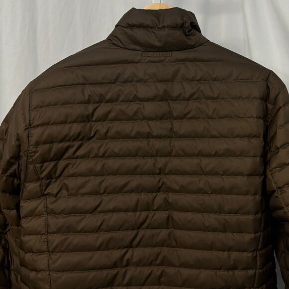 Eddie Bauer Down Puffer Jacket Mens Size Medium Brown Full Zip - Picture 11 of 11